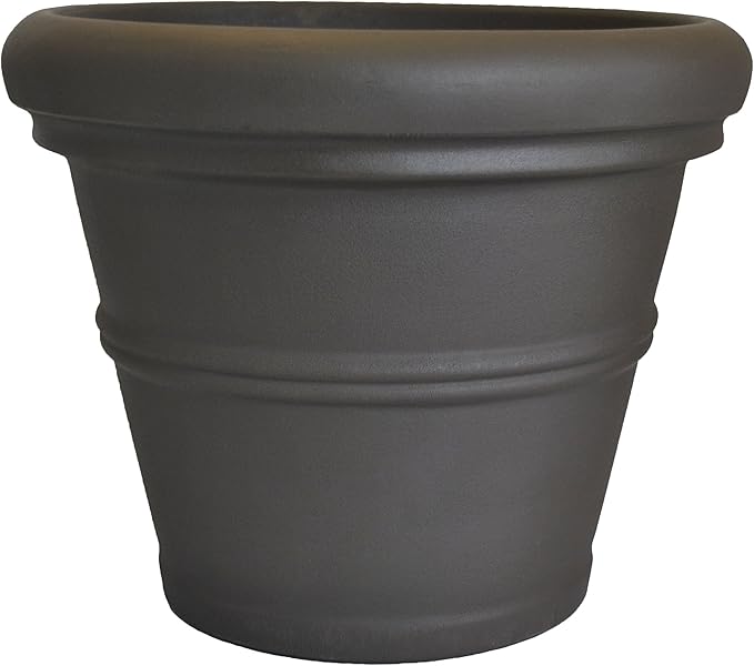 Tusco Products RR20ES Classic Rolled Rim Garden Planter by TuscoProducts