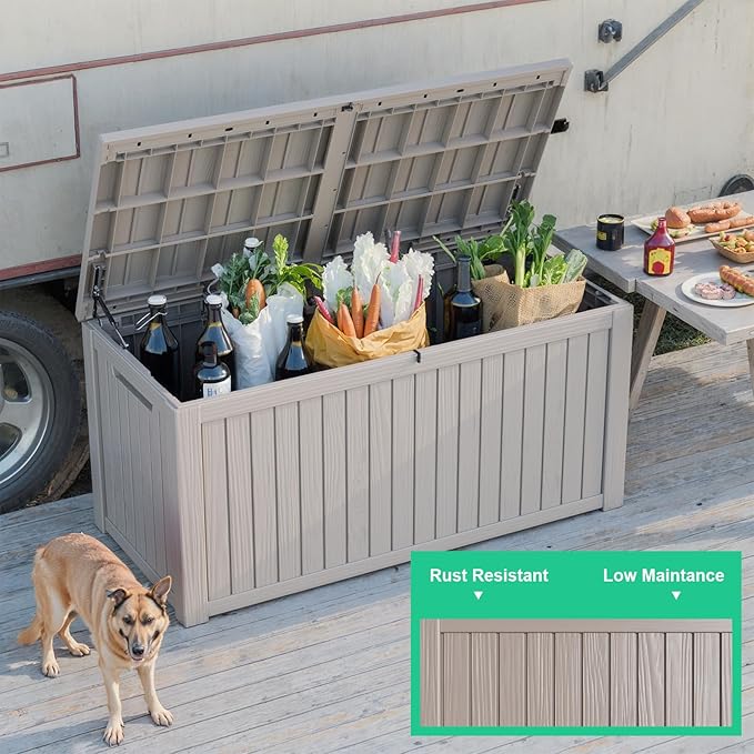 ROJIK Outdoor Storage Housing Deck Box - Image 6