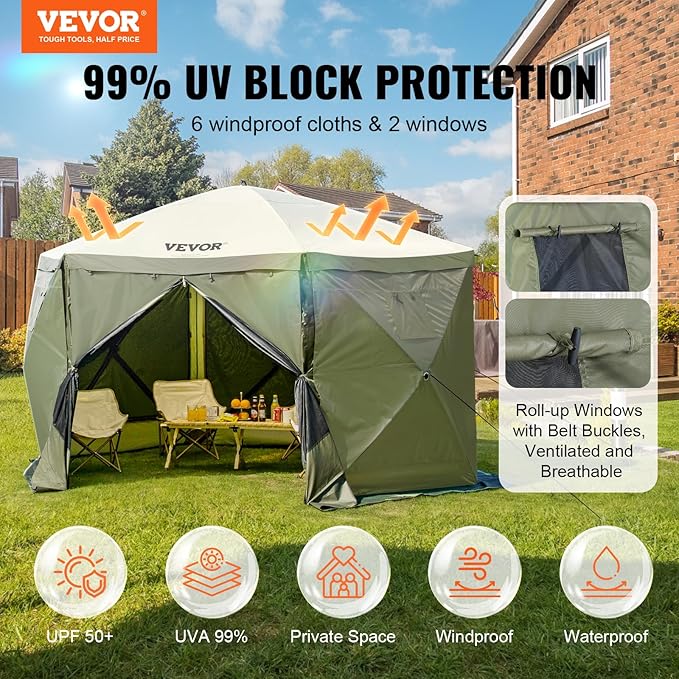 VEVOR 12x12ft Pop Up Gazebo Tent - Image 2