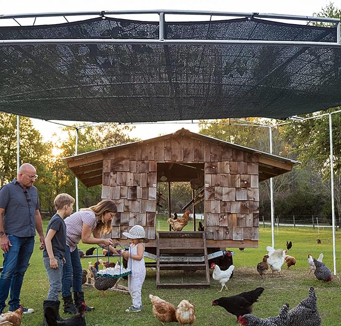 90% Shade Cloth for Garden -12 x 20 FT Durable Mesh Tarp - Image 4