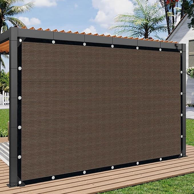 Sun Shade Cloth with Grommets, 90% UV Protection Shade Fabric, Pergola Shade - Image 6