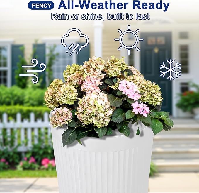 FENCY 2Pack 24IN Self Watering Planter - Image 3