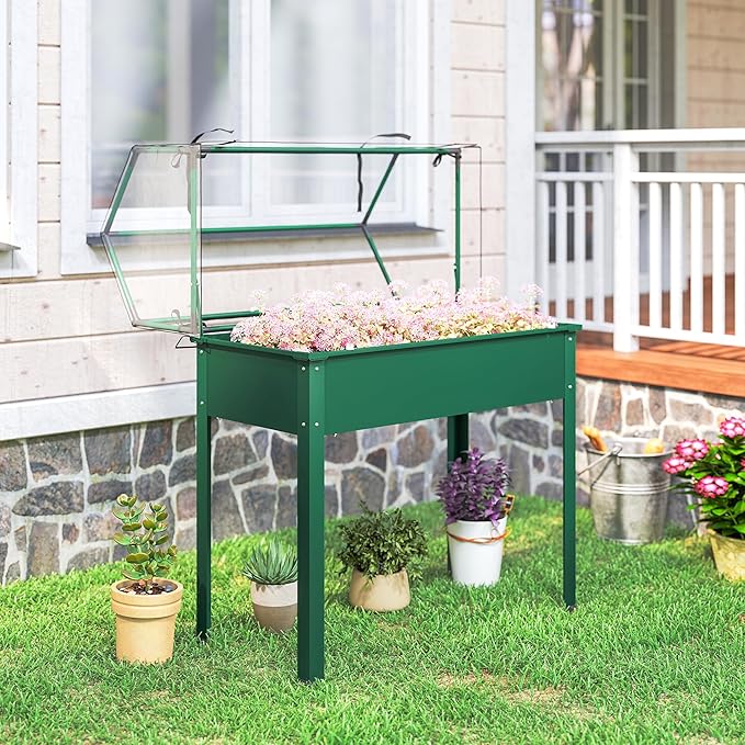 Outsunny Raised Garden Bed - Image 9