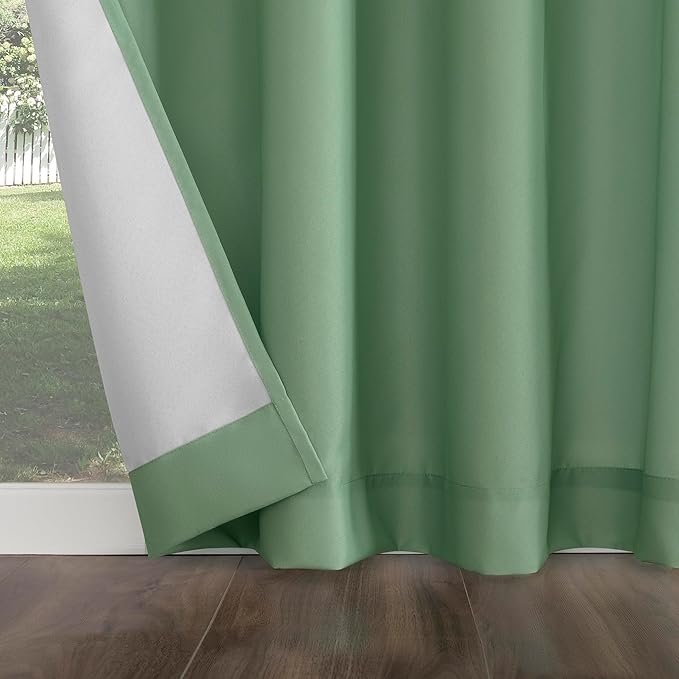Sun Zero Marina Indoor/Outdoor UV Protectant Energy Efficient Grommet Curtain - Image 4