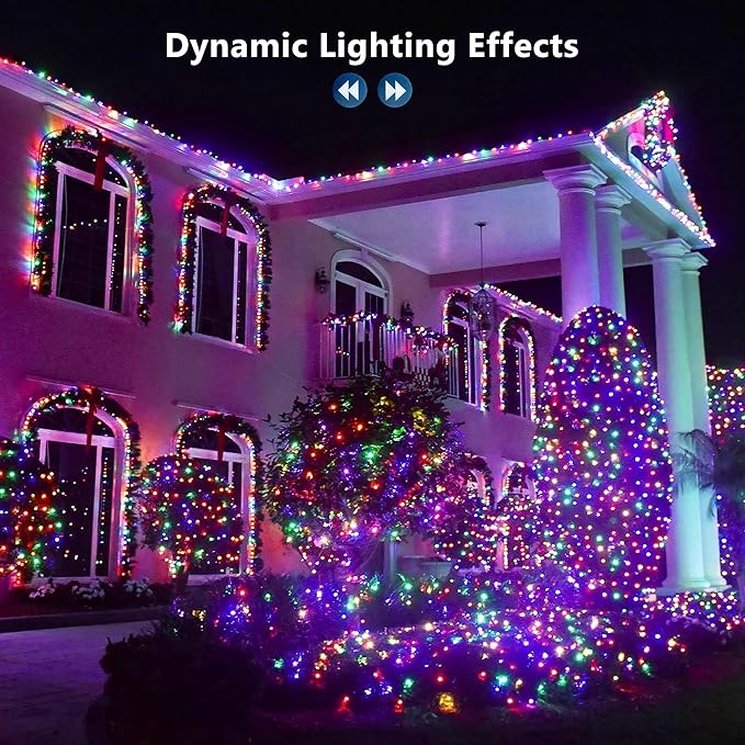 Brizled RGB Christmas Lights, 164ft 500 LED Color Changing String Lights - Image 6