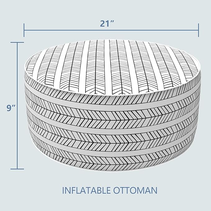 LVTXIII Indoor/Outdoor Inflatable Ottoman - Image 3