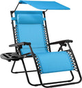 Best Choice Products Folding Zero Gravity Outdoor Recliner Patio Lounge Chair by BestChoiceProducts