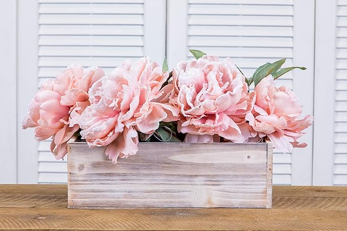 Wooden Planter Box, Table Centerpiece - Image 4