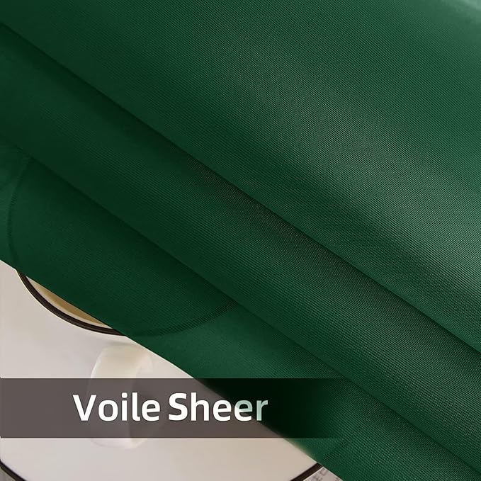 SpaceDresser Waterproof Outdoor Sheer Curtains - Image 9
