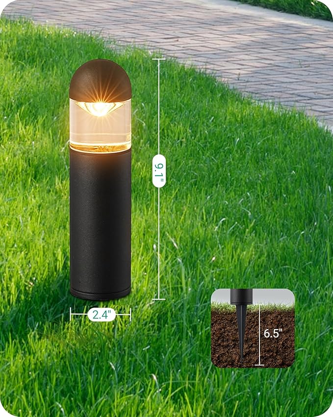 EDISHINE Low Voltage Landscape Lighting, 12V 3W 3000K Warm White, Electric - Image 7