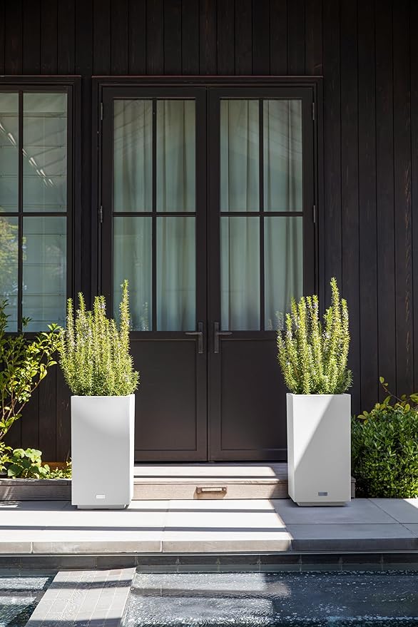 Veradek Block Series Pedestal Planter - Image 4