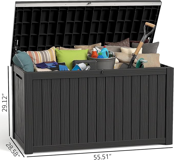 ROJIK Outdoor Storage Housing Deck Box - Image 2