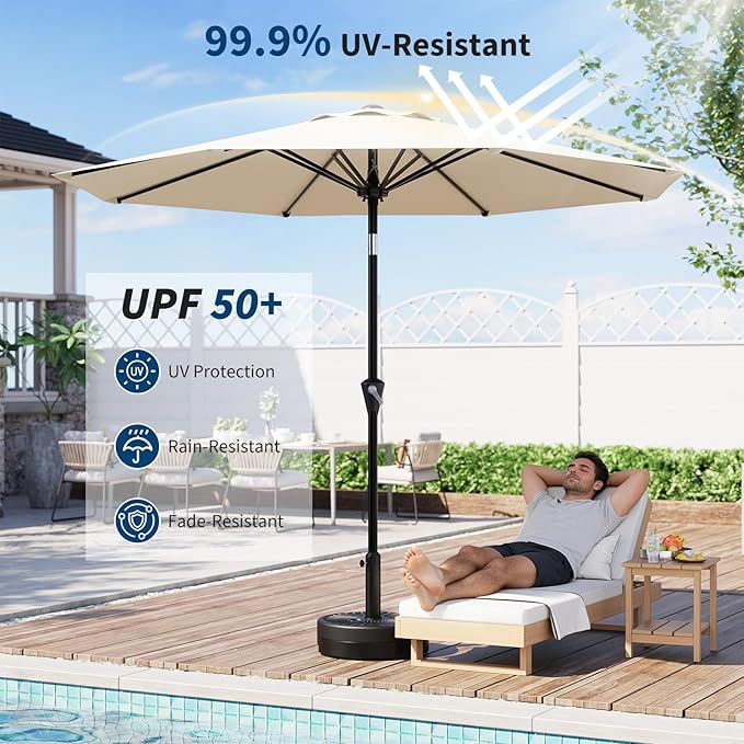 Garvee 10FT Patio Umbrella - Image 5