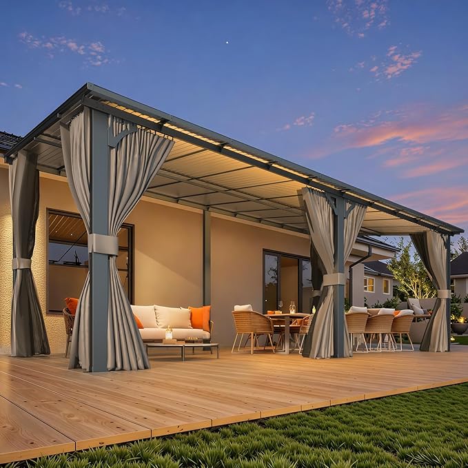 AECOJOY 20' x 10' Outdoo Gazebo - Image 5