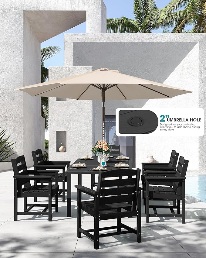 SERWALL Outdoor Expandable Dining Table 60" - Image 2