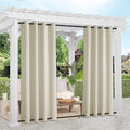 NICETOWN Outdoor Curtains for Patio Waterproof & Windproof 2 Panels, Thermal by NICETOWN