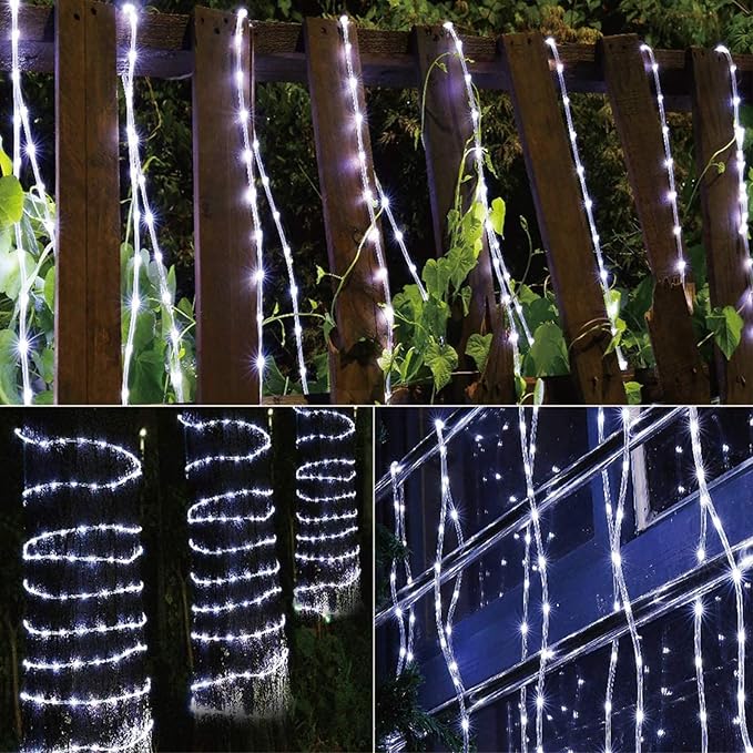 100ft LED Rope Lights Outdoor, 720 LED Connectable and Flexible Tube Lights - Image 6