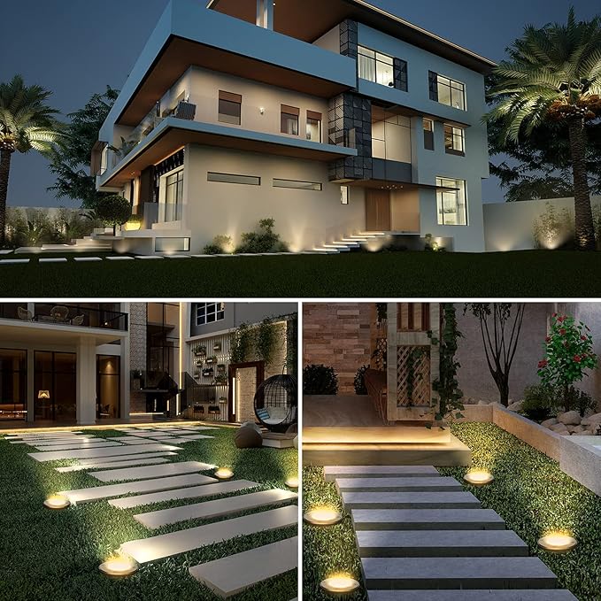 JESLED Outdoor Landscape Lights, 6W LED In Ground Well Lights, 12V 24V 3000K - Image 6