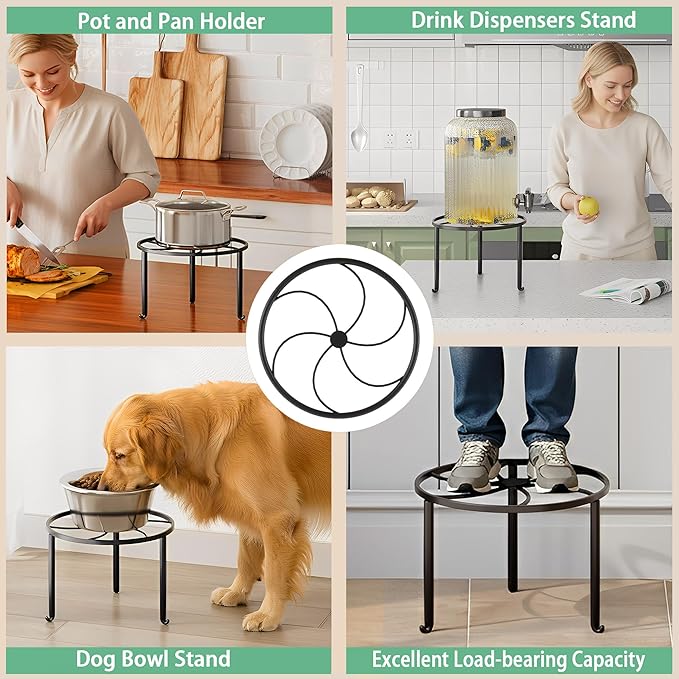 5 Pack Metal Plant Stands Anti-Rust Iron Heavy Duty Potted Holder - Image 6