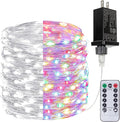 Cool White ⇋ Multicolor 66Ft 200LED Christmas Fairy Lights Plug in by BHCLIGHT