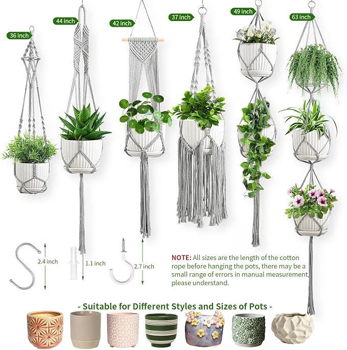 Macrame Plant Hangers - Image 7