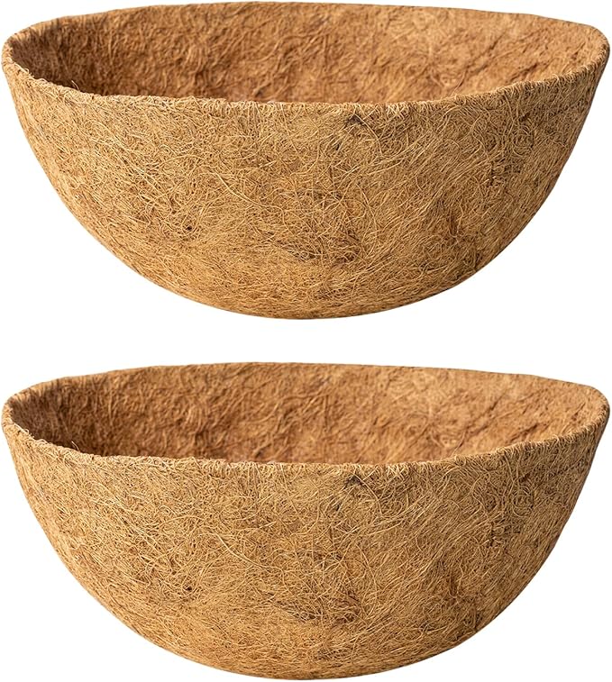 2 Pack 14 Inch Round Replacement Coco Liners by KarlliuHOMEGARDEN