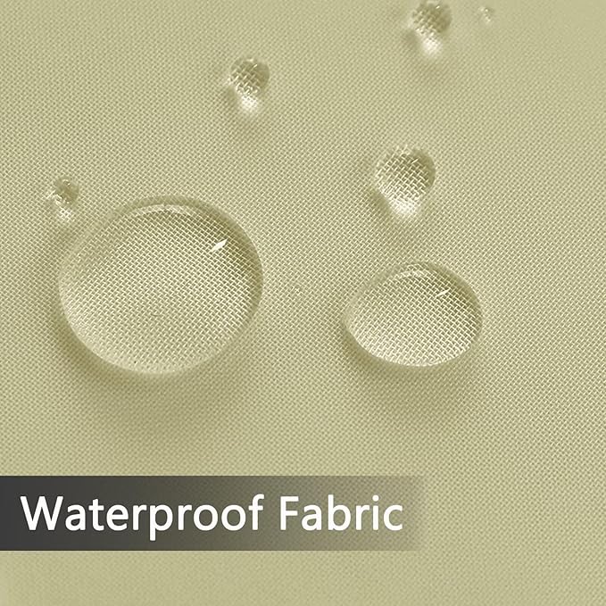 SpaceDresser Waterproof Outdoor Sheer Curtains - Image 6