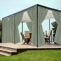HolidayIdeas Grommet Outdoor Curtains by HolidayIdeas