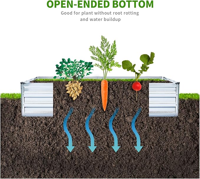 Galvanized Raised Garden Bed Kit - Image 4