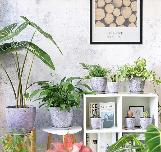 10inch Retro Ceramic Planter - Image 7
