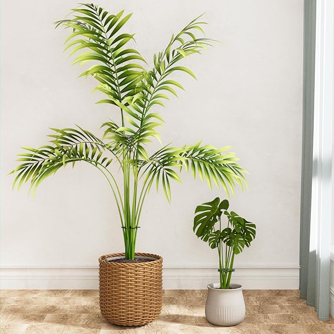 4PCS Green Iron Monstera Support, Uniquely Designed Plant Support Stakes - Image 8
