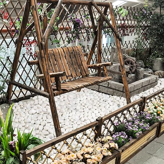 30 lbs White Rocks for Landscaping, 1-2 inch Decorative Rocks for Plants Indoor - Image 7