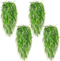 Waipfaru 4Pcs Fake Ferns Fake Hanging Plants Artificial Ferns by Waipfaru