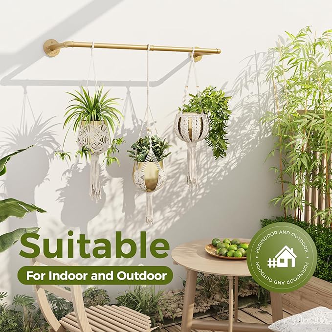 Bamworld Hanging Planters for Indoor Plants Plant Hanger Indoor Hanging Plant - Image 4