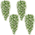 Waipfaru 4pcs Fake Hanging Plants, Artificial Hanging Flowers Faux Ivy Pothos by Waipfaru