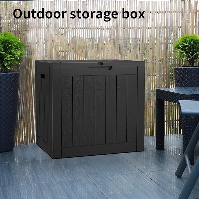 EasyUp 31Gallon Outdoor Deck Box Waterproof, Indoor and Outdoor Storage Box - Image 4