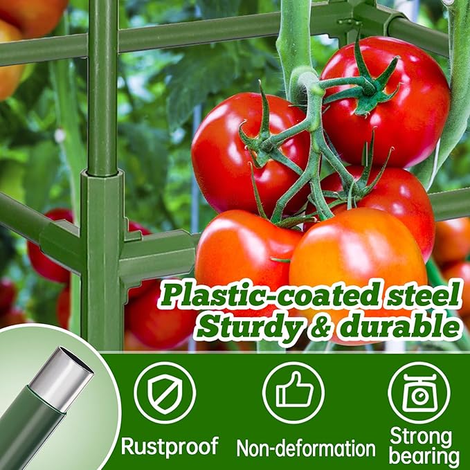 ANPHSIN 3 Sets Tomato Cages - Image 3
