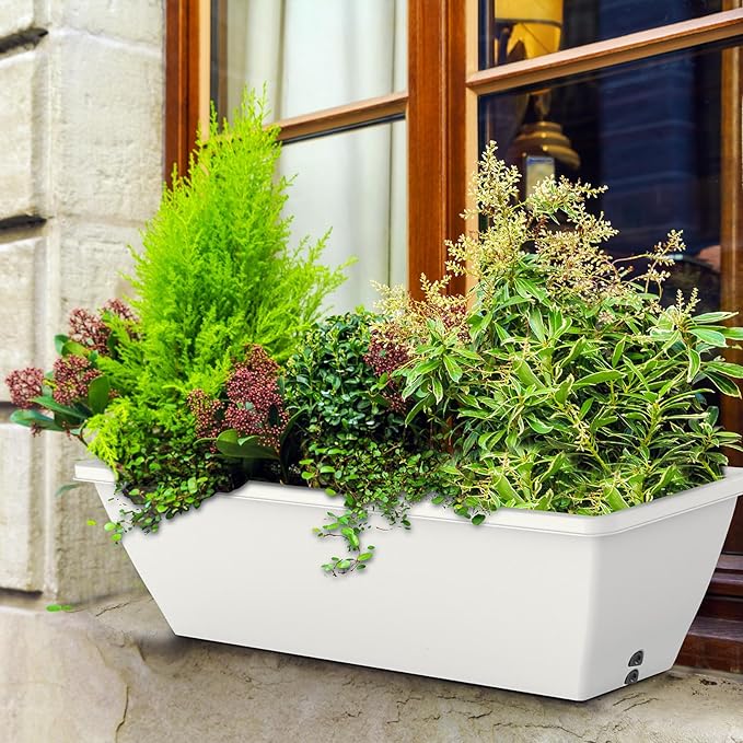 8 Pack 24 Inch Window Planter Box - Image 5