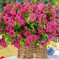 Artificial Flowers for Outdoor, UV Resistant Fake Silk Flowers, Realistic Faux by Welcometothetrytuny