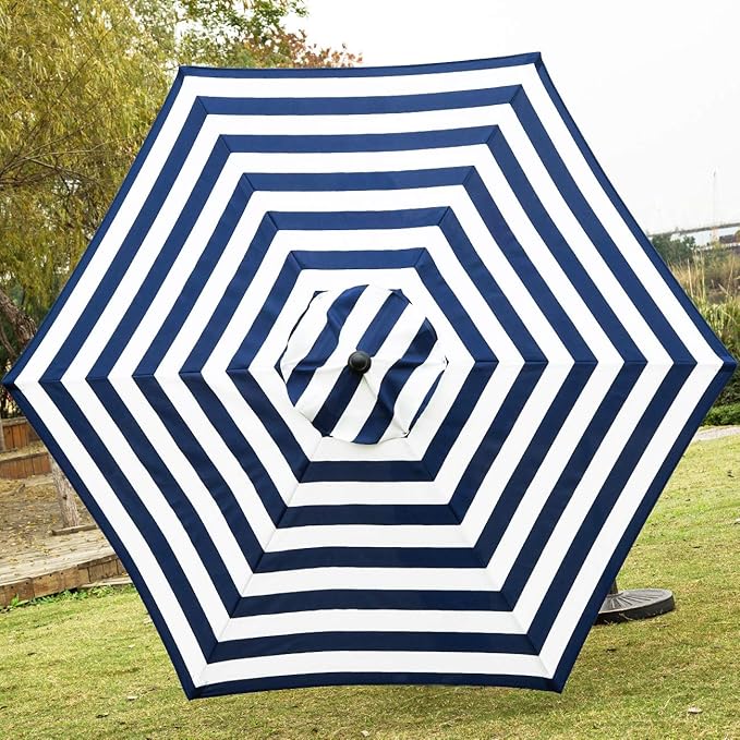 Sunnyglade 7.5' Patio Umbrella Outdoor Table Market Umbrella - Image 4