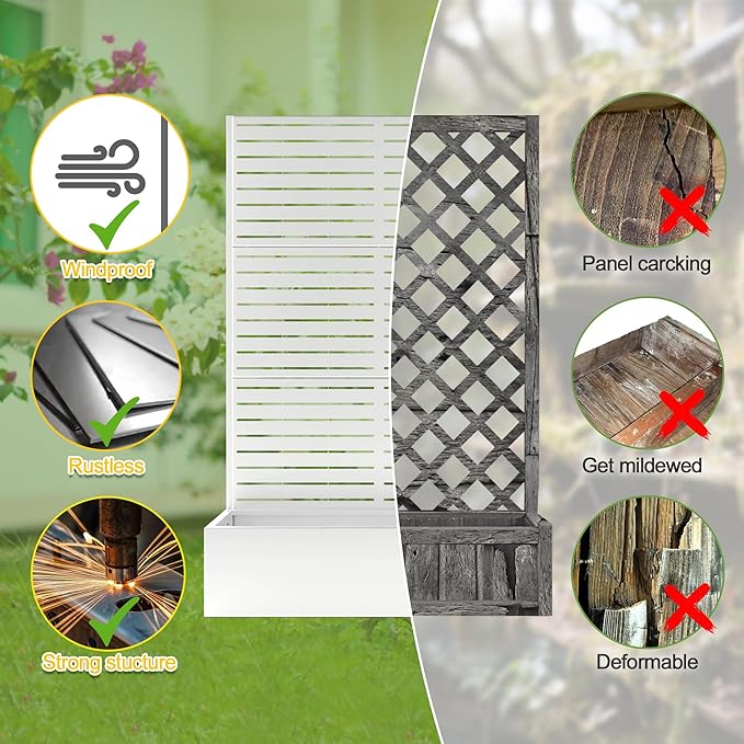 FENCY Metal Raised Garden Bed - Image 4