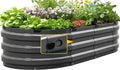 KING BIRD Raised Garden Bed Kit 2026 Upgraded 10-Minute Assembly Galvanized by KINGBIRD
