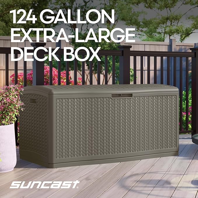 Suncast Extra Large Deck Box - Image 3