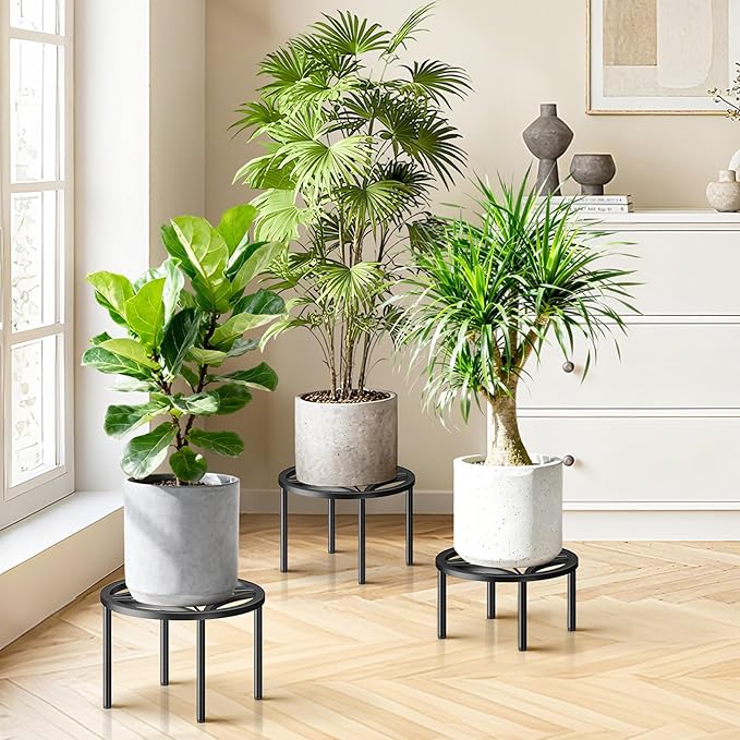 TOSKING 3-Pack Plant Stands - Image 2