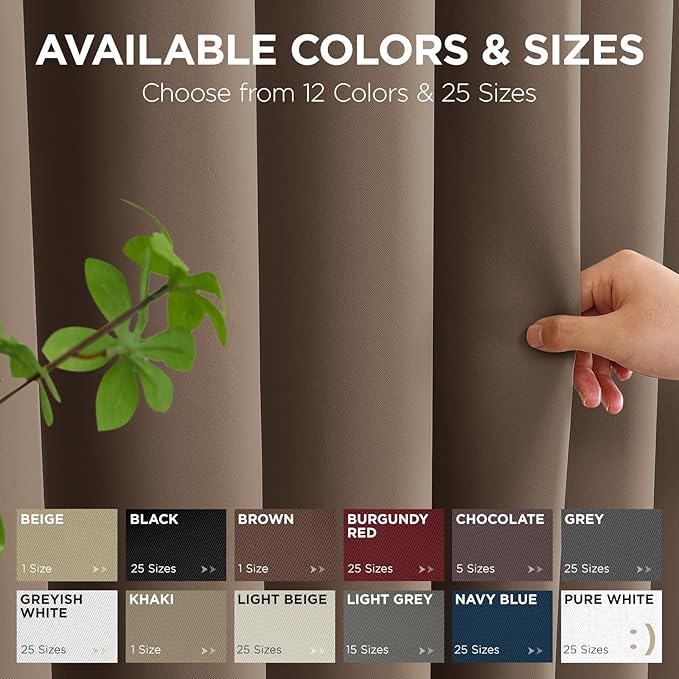 Joydeco Blackout Door Curtain for Doorway Privacy 78 Inches Long, Grommet - Image 7