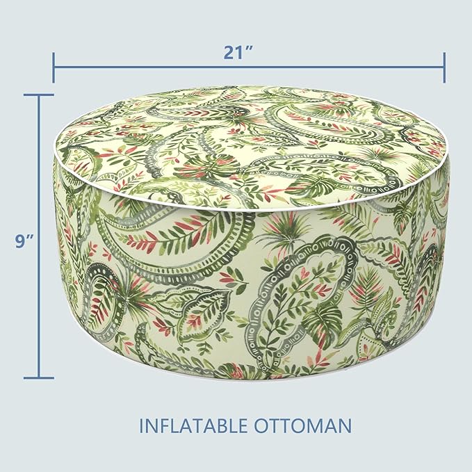 LVTXIII Inflatable Stool Ottoman Footrest - Image 3