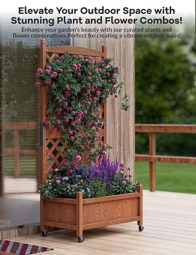 GarveeLife 1PC Wood Planter Box - Image 5
