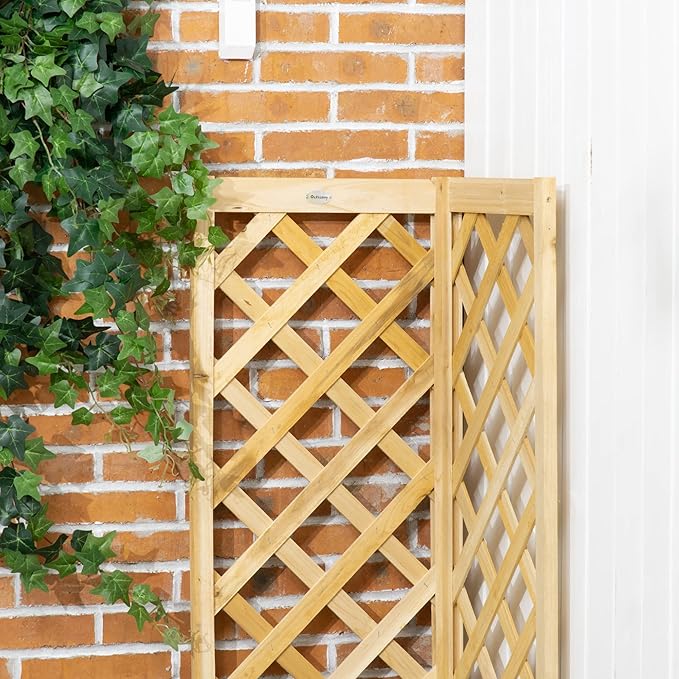 Outsunny Wooden Raised Garden Bed - Image 6