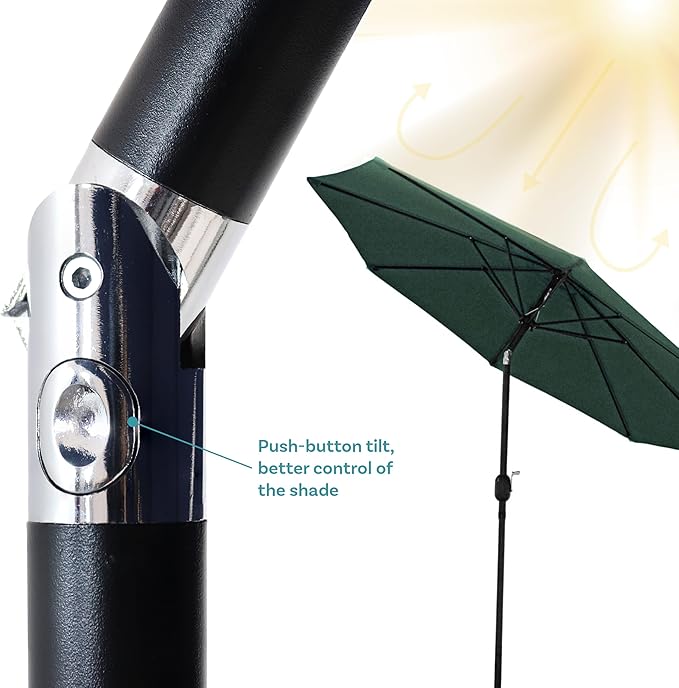 Sunnydaze Outdoor Patio Umbrella - Image 3