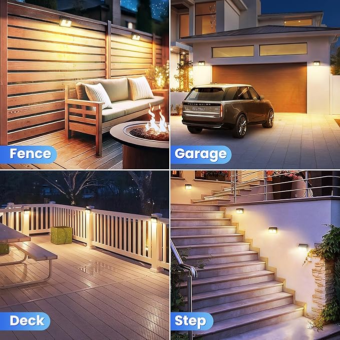 Solar Motion Sensor Outdoor Lights, Super Bright Solar Lights Outdoor Waterproof - Image 2